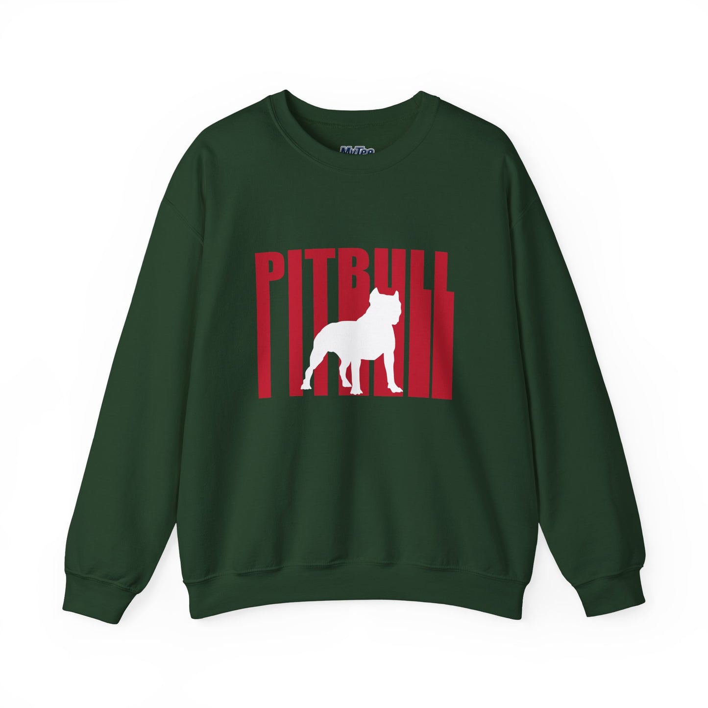 Stylish Pitbull Graphic Unisex Crewneck Sweatshirt | Dog Lover Gift
