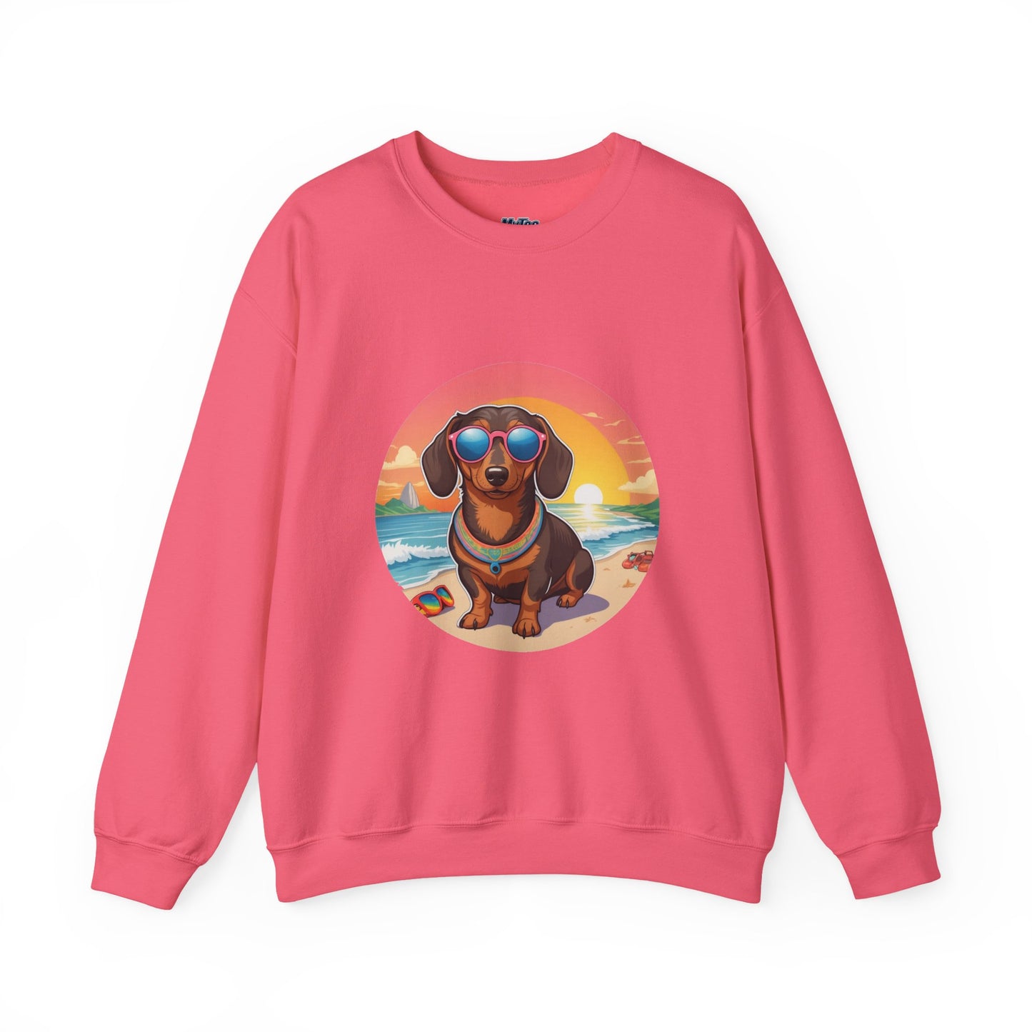 Dachshund Sunset Chill Unisex Sweatshirts
