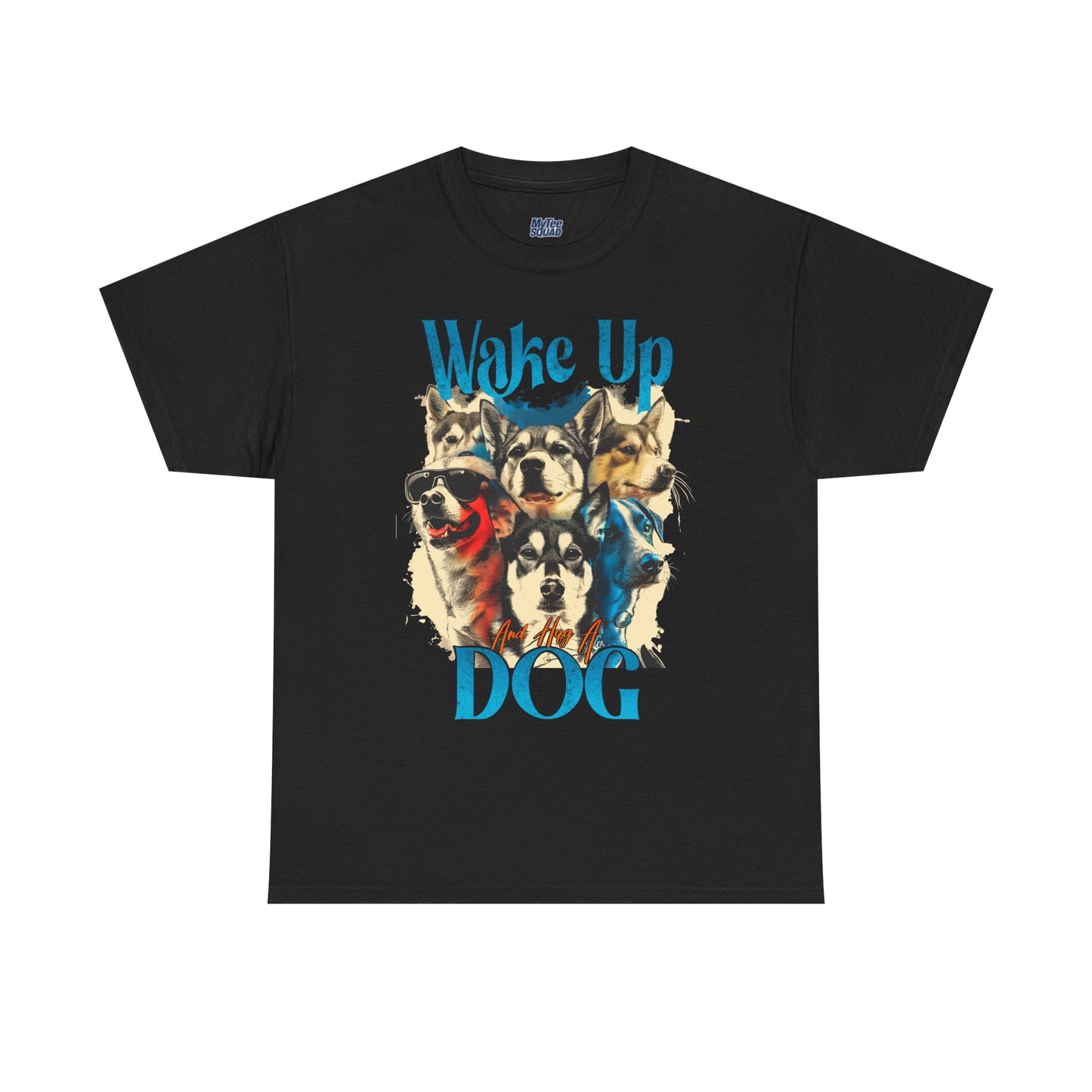 Wake Up Dog Unisex Cotton Tee