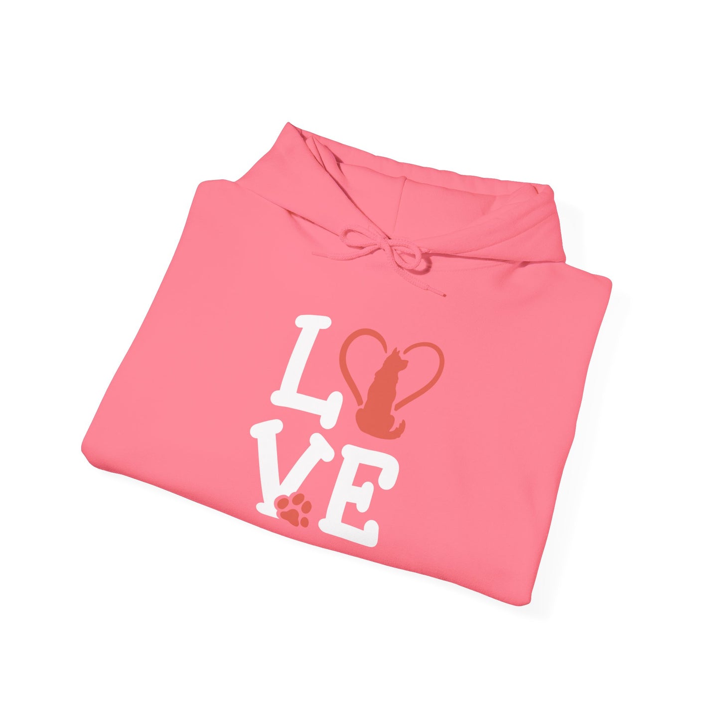 Love Cat Hoodie | Cozy Gift for Pet Lovers