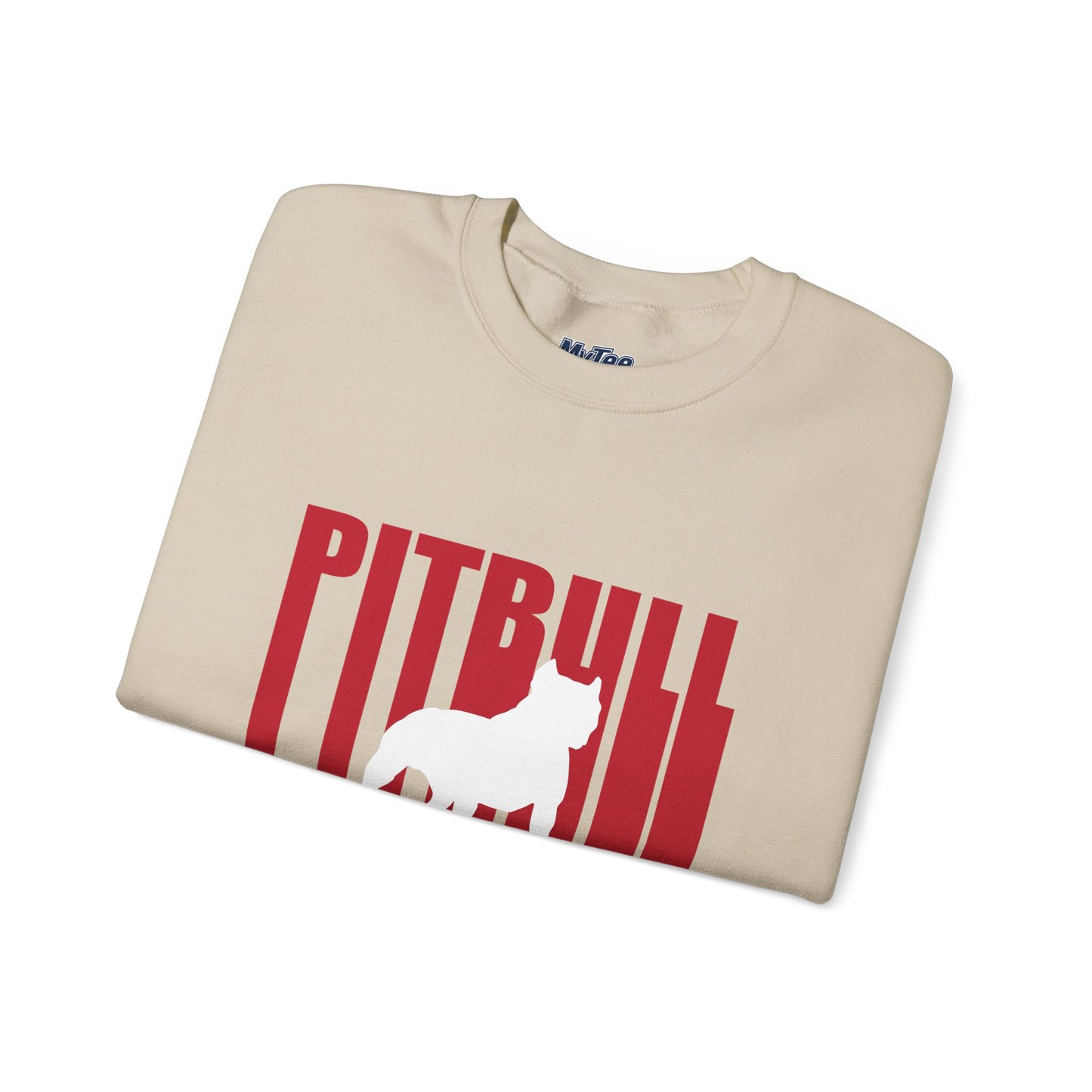Stylish Pitbull Graphic Unisex Crewneck Sweatshirt | Dog Lover Gift