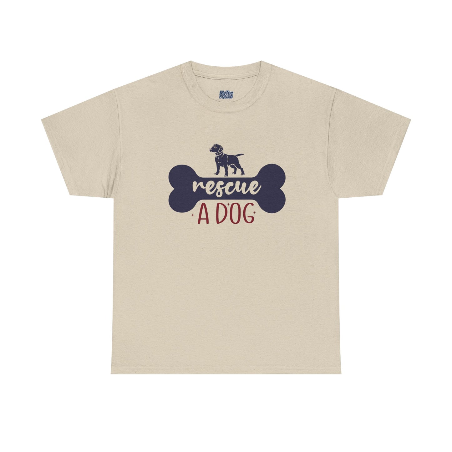 Rescue a Dog Unisex Cotton T-shirt | Dog Lover