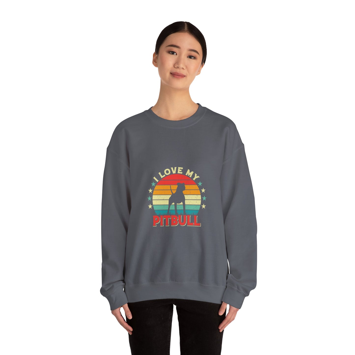 I Love My Pitbull Unisex Sweatshirts