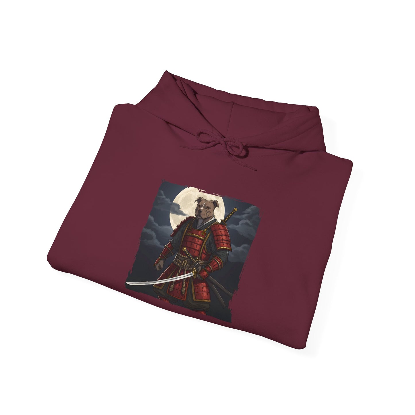 Pitbull Warrior Panda Unisex Hoodie For Anime Lovers | Unique Graphic Pullover for Gifts