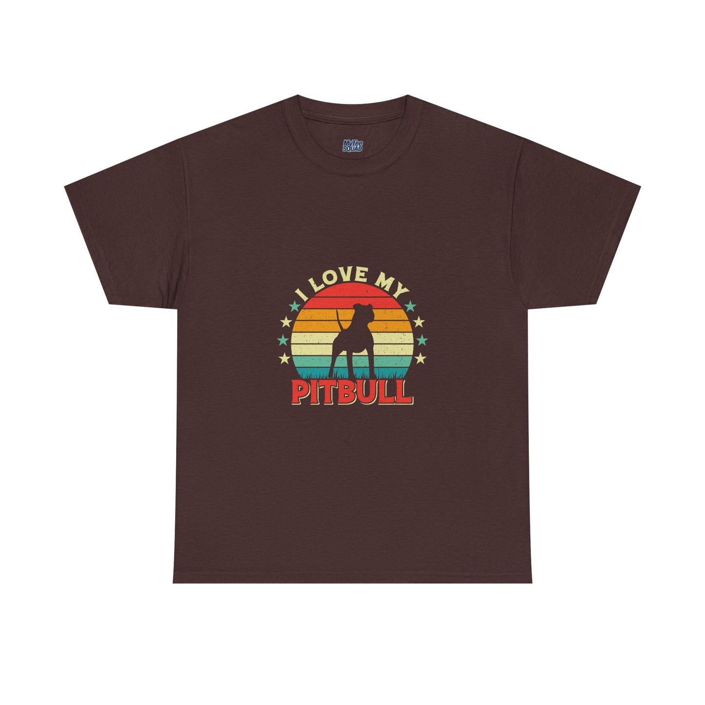 I Love My Pitbull Unisex T-Shirt | Best Gift For Dog Mom & Dad