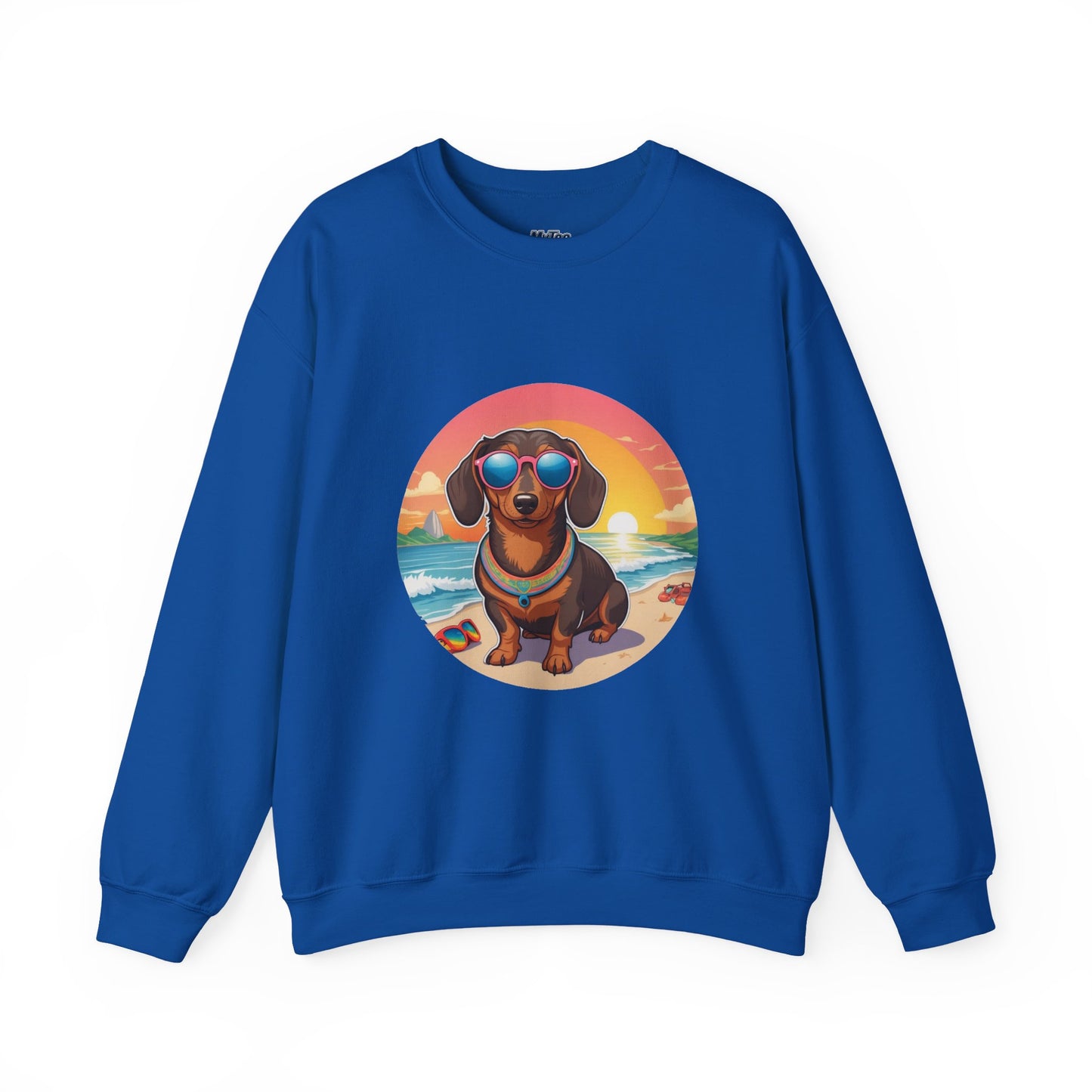 Dachshund Sunset Chill Unisex Sweatshirts