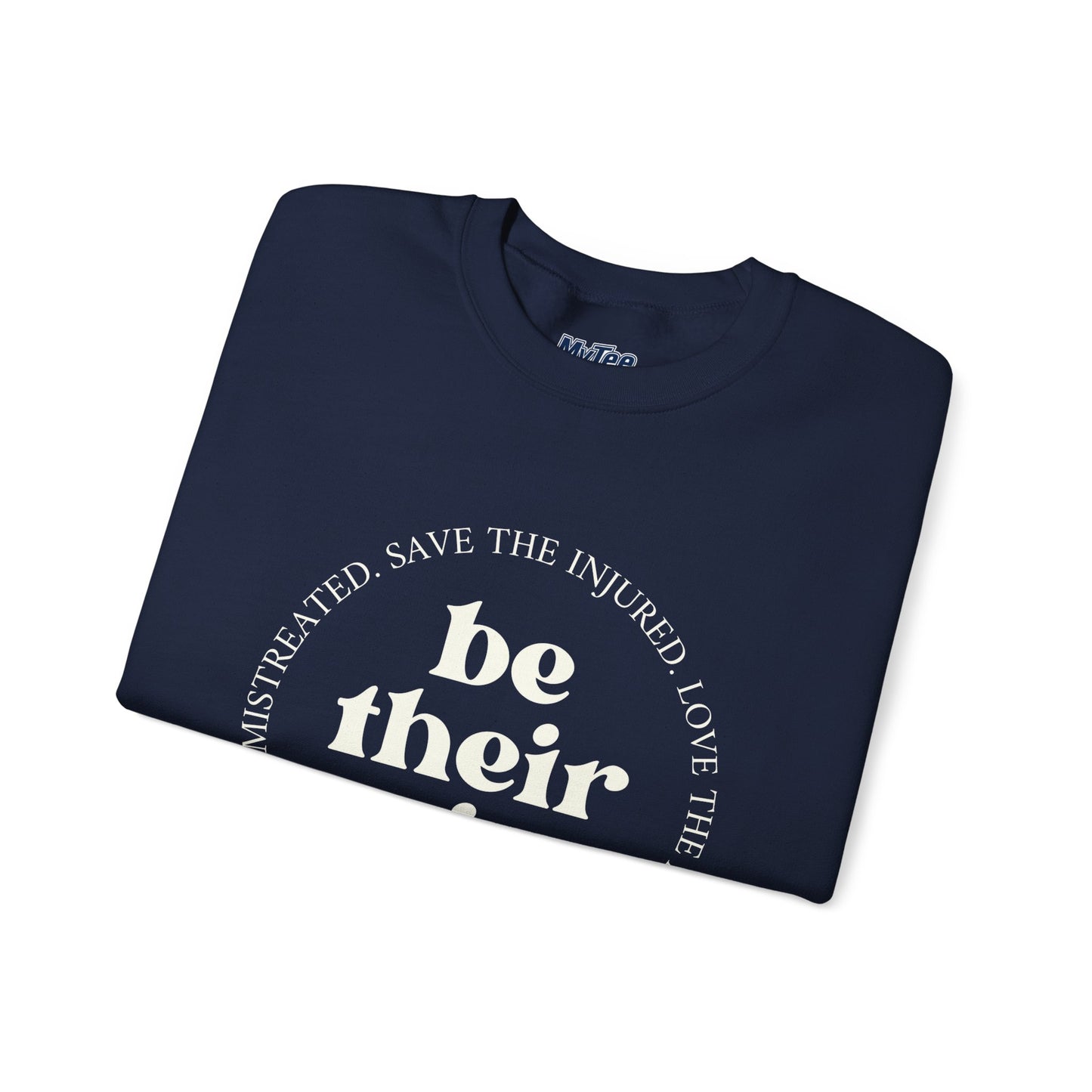 Be Their Voice Unisex Sweatshirt – Animal Shelter Support Pullover