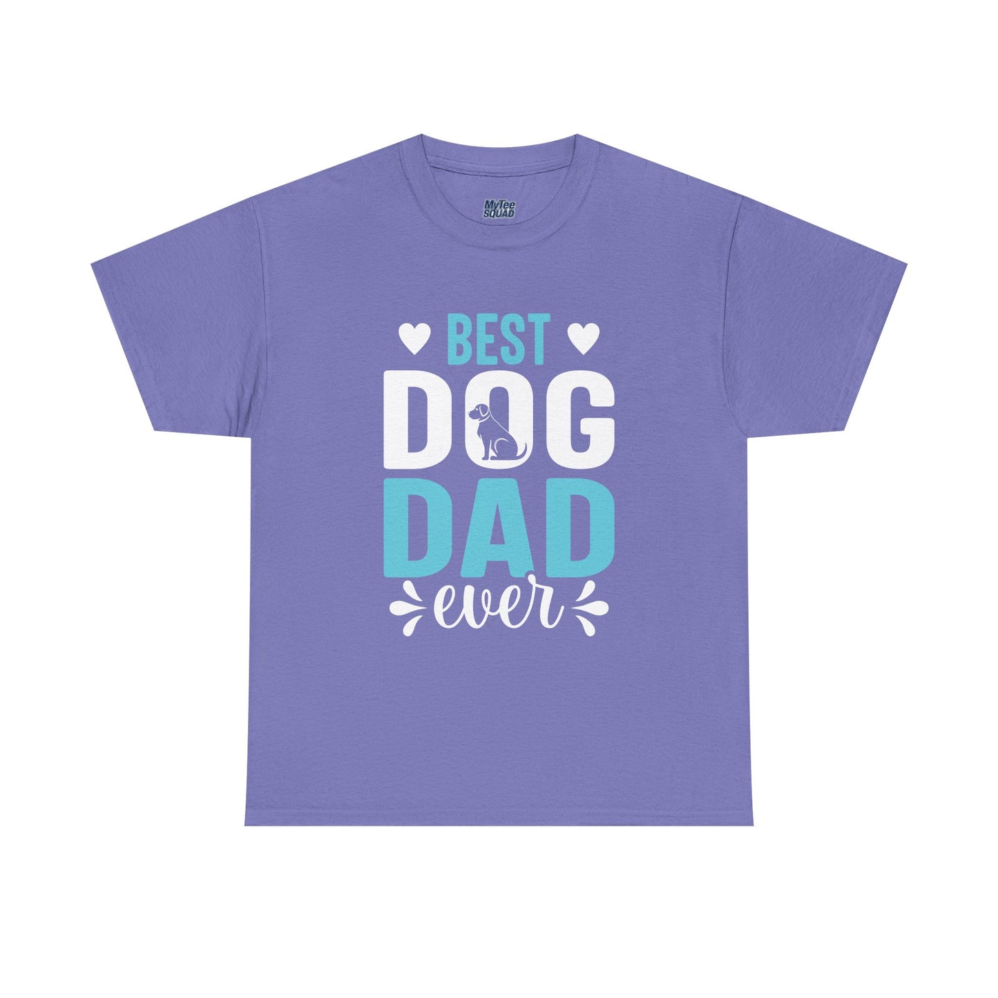 Best Dog Dad Ever Cotton T-Shirt