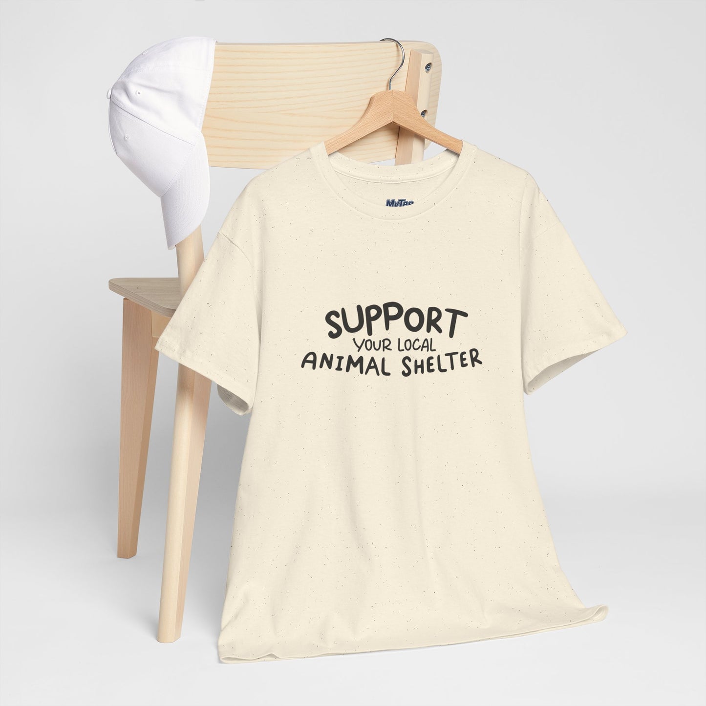 Support Your Local Animal Shelter T-Shirt | Pet Lover Gift