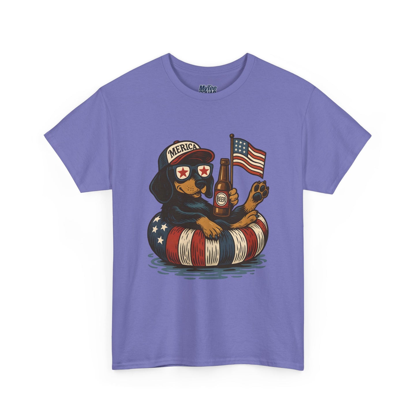 Patriotic Dachshund America Unisex T-Shirt