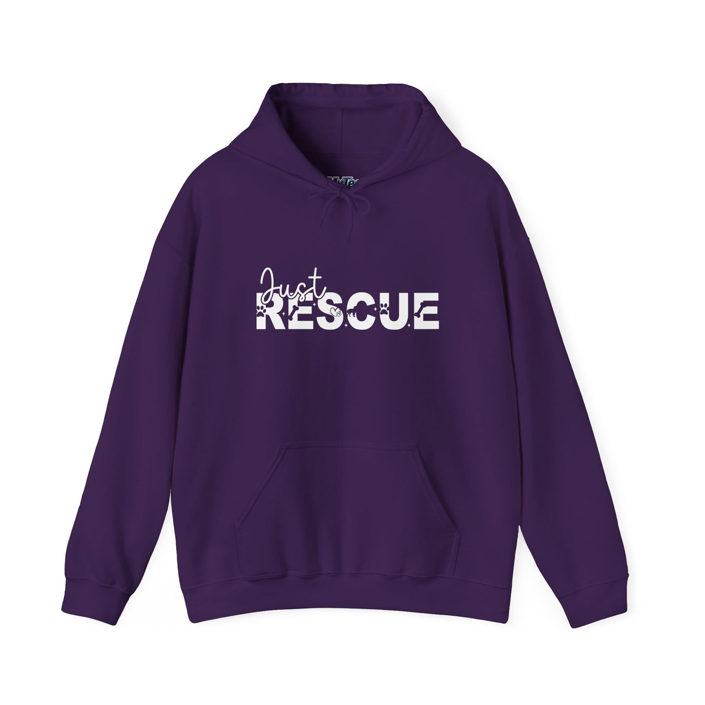 Bold Blue Just Rescue Unisex Hoodie – Speak For The Voiceless