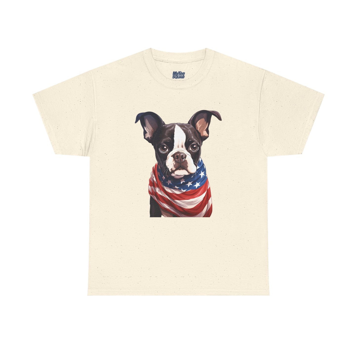 Patriotic Boston Terrier Unisex T-Shirt