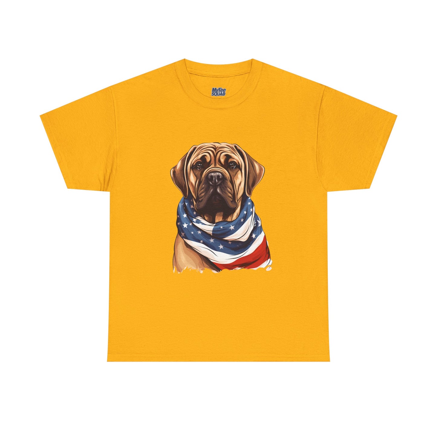 Patriotic Mastiff Unisex T-Shirt