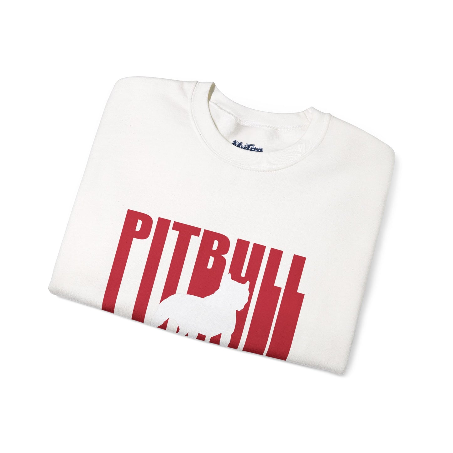 Stylish Pitbull Graphic Unisex Crewneck Sweatshirt | Dog Lover Gift