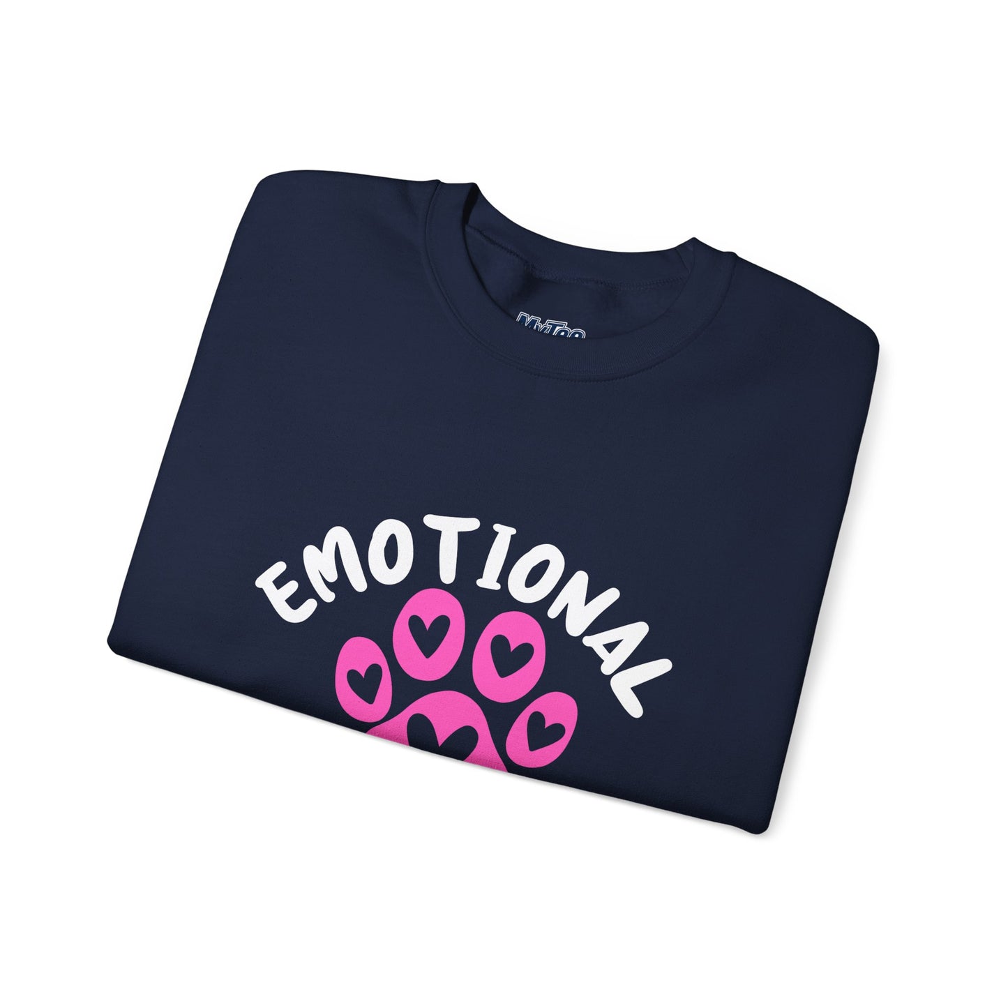 Emotional Eater Sweatshirt – Heart, Paws & Snacks