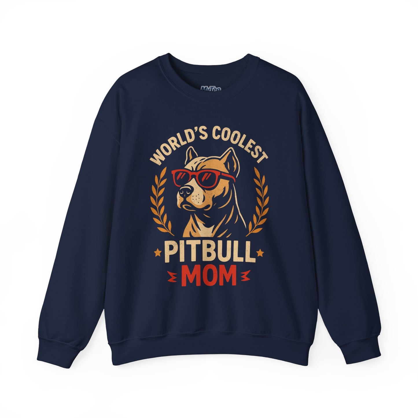 World's Coolest Pitbull Mom Sweatshirt | Perfect for Mother's Day