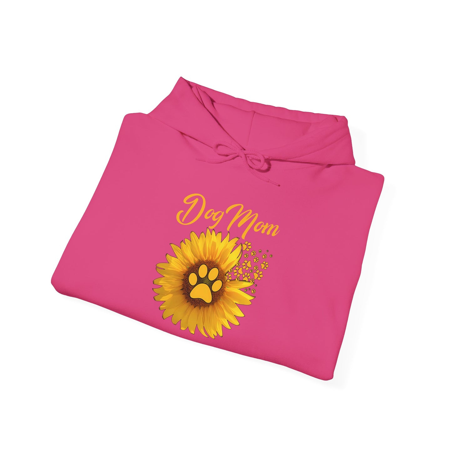 Sunflower Soul, Dog Mom Heart Hoodie