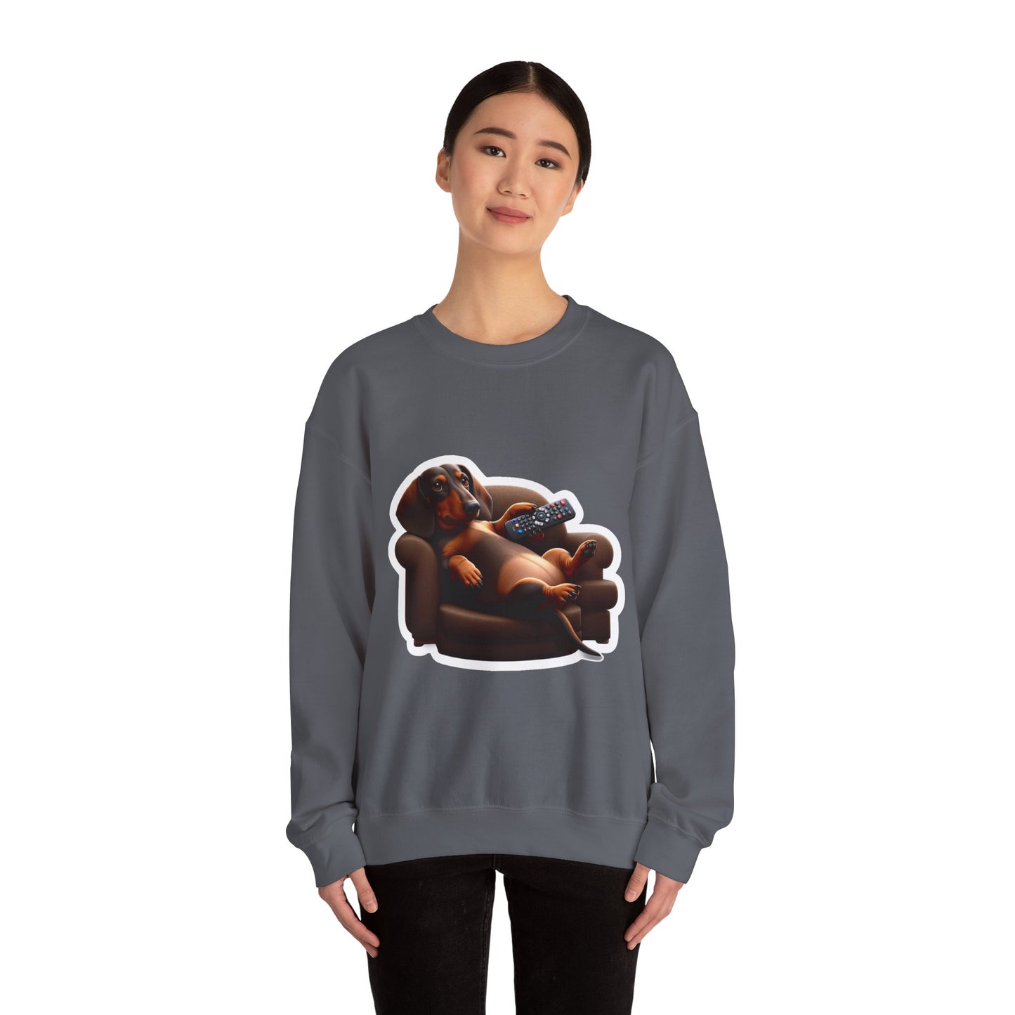 Dachshund Do Not Disturb Sweatshirt – Unisex Lounge Mode On