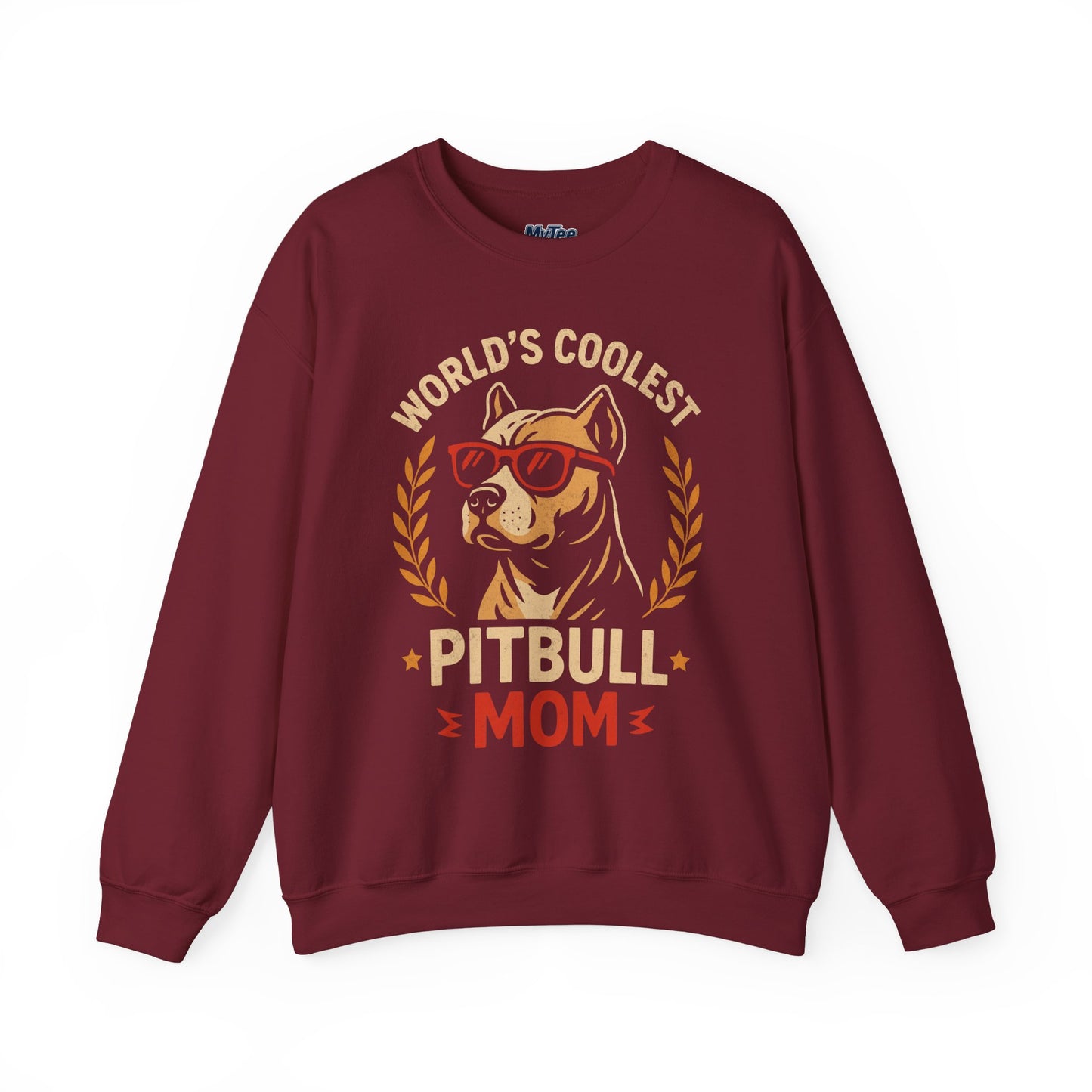 World's Coolest Pitbull Mom Sweatshirt | Perfect for Mother's Day