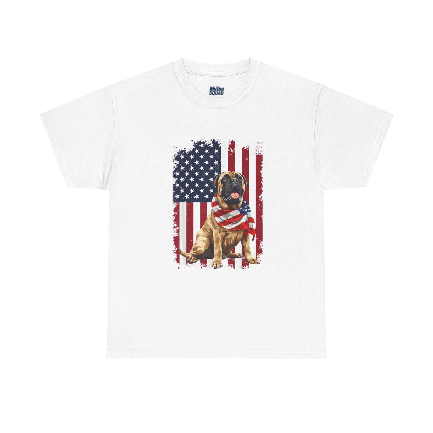 Patriotic English Mastiff Unisex T-Shirt