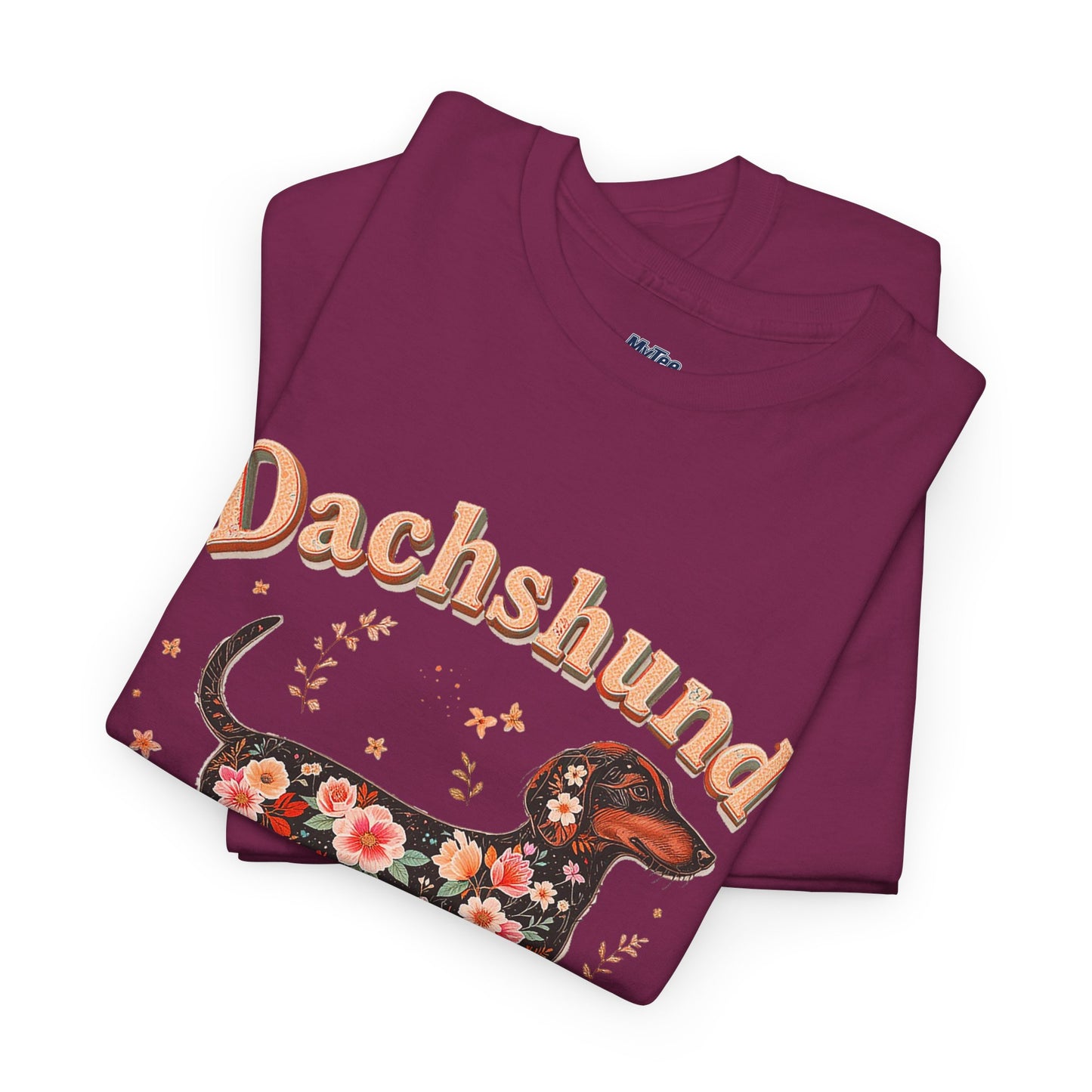 Dachshund Mama T-Shirt – Cute Floral Pup Lover Tee