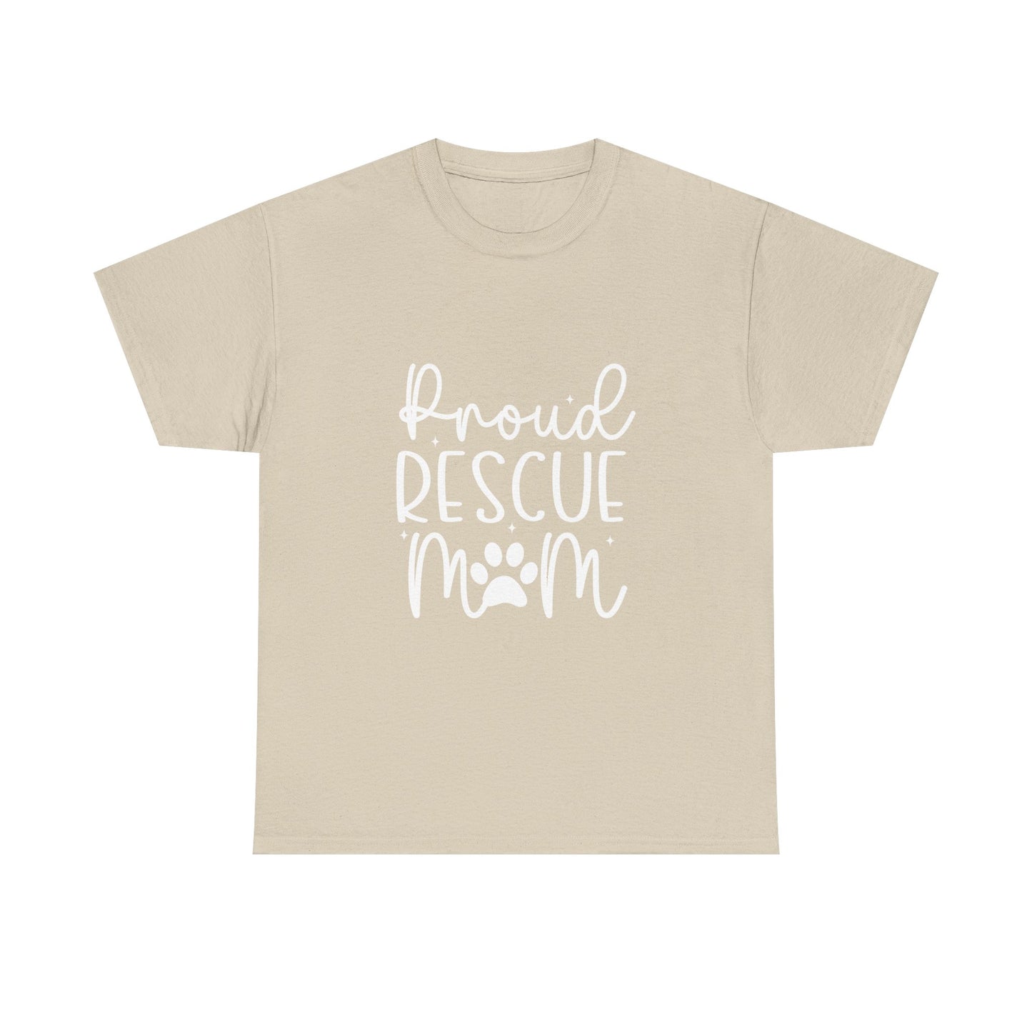 Proud Rescue Mom T-Shirt | Gift For Dog Mom