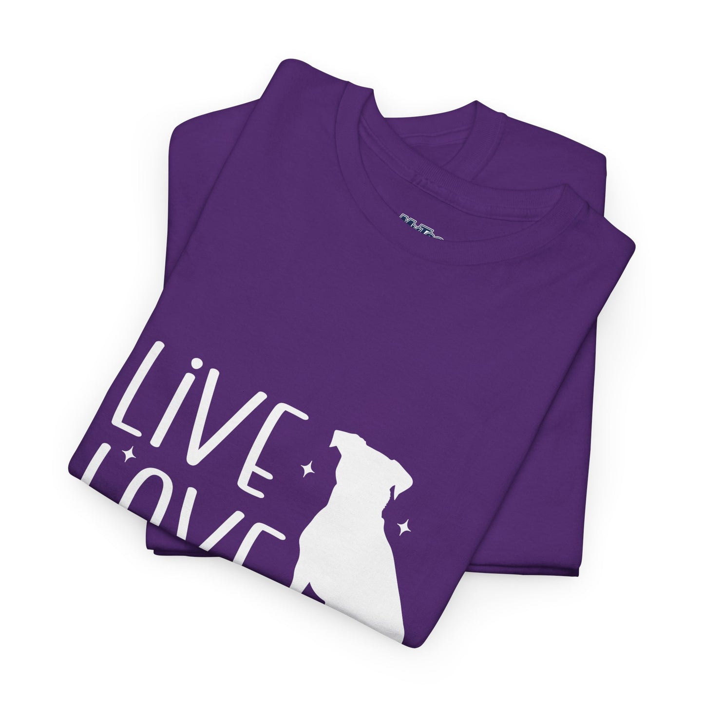 Live Love Rescue Dog Lover Unisex T-shirt