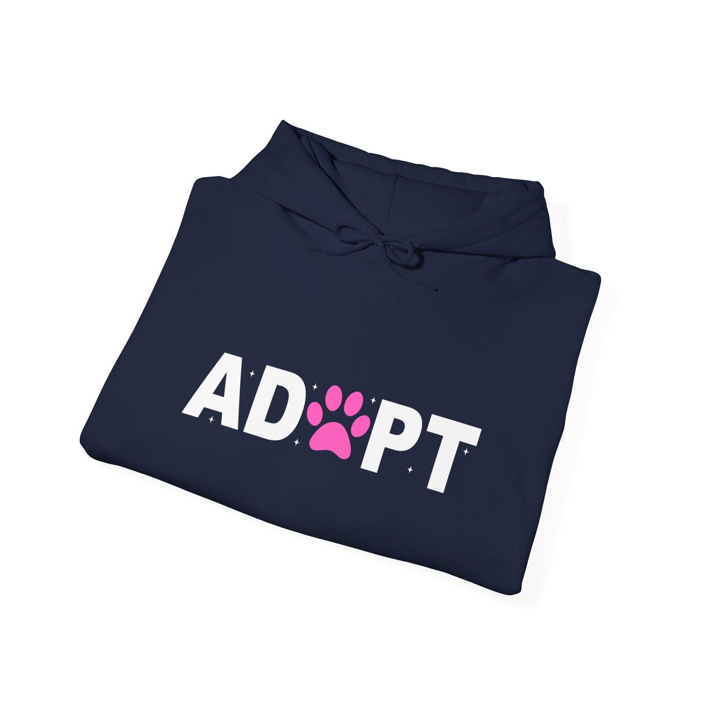 Adopt Paw Unisex Hoodie – Shelter Love Wrapped In Cotton