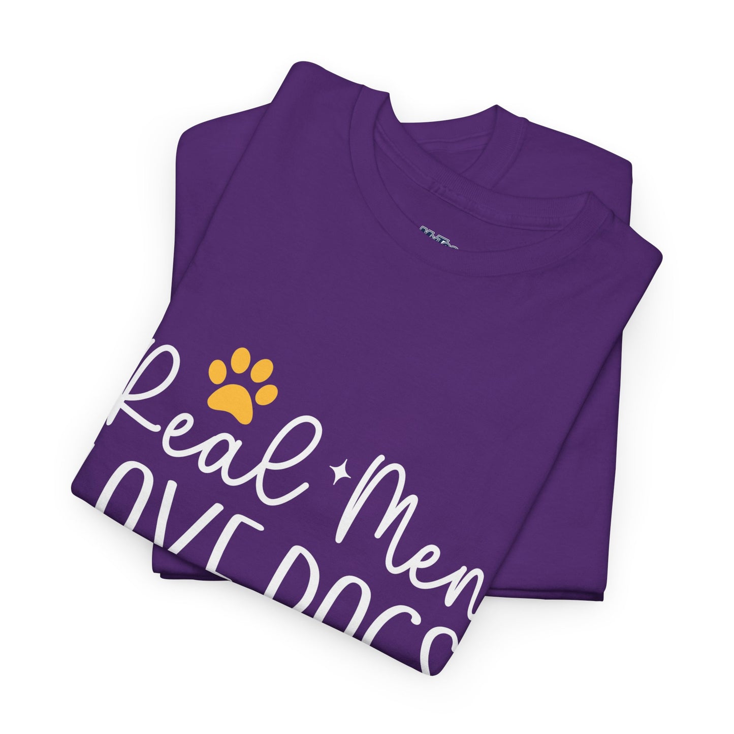 Real Men Love Dogs Cotton T-Shirts | Dog Lover