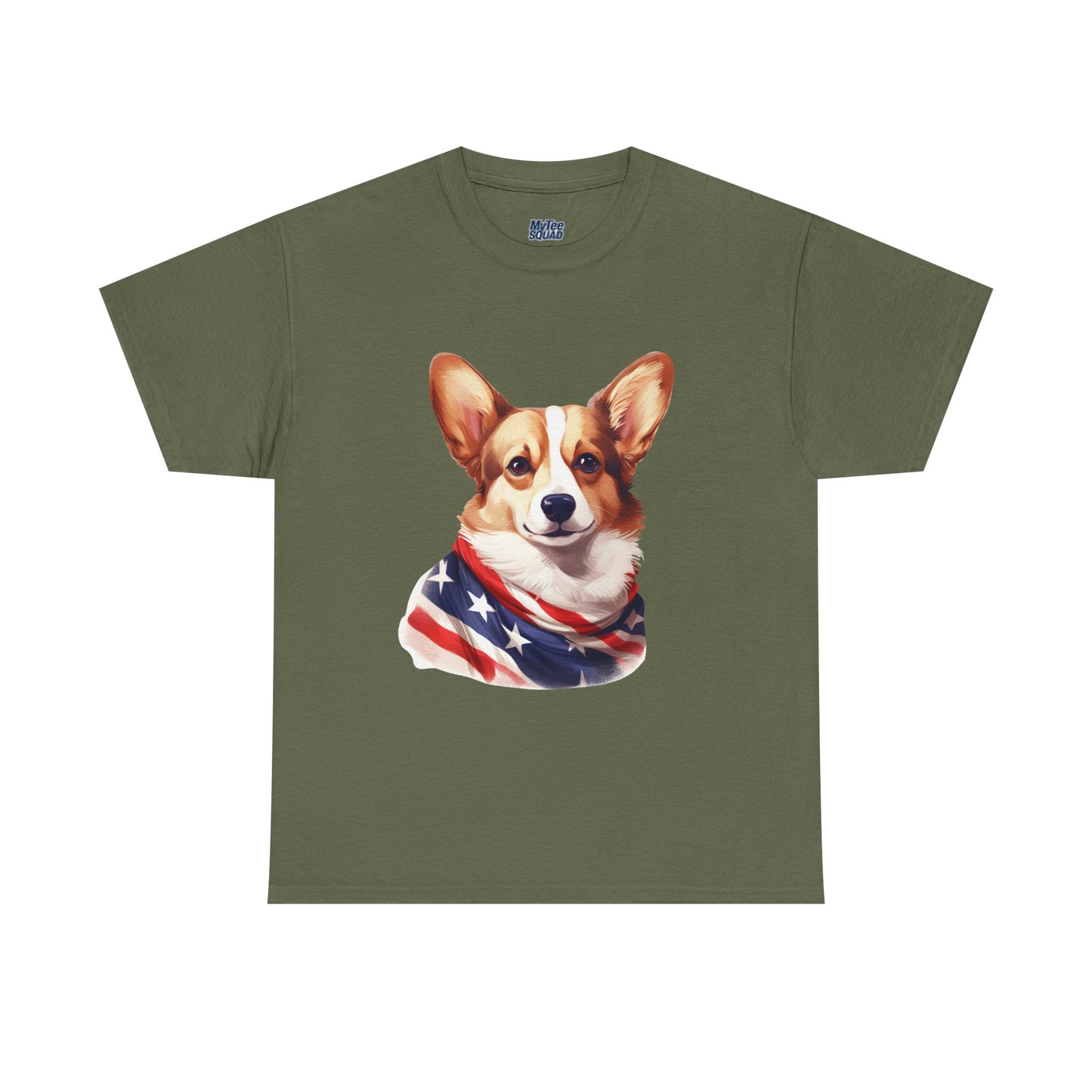 Patriotic Pembroke Welsh Corgi Unisex T-Shirt