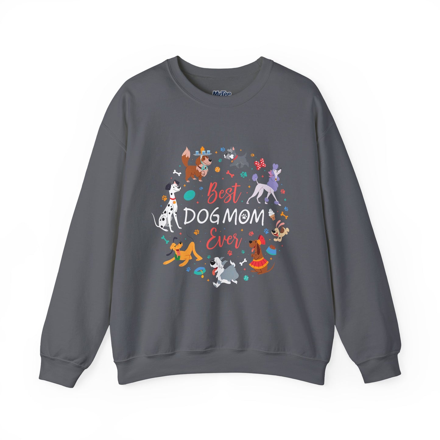 Best Dog Mom Ever Sweatshirt | Warm & Furry Crewneck