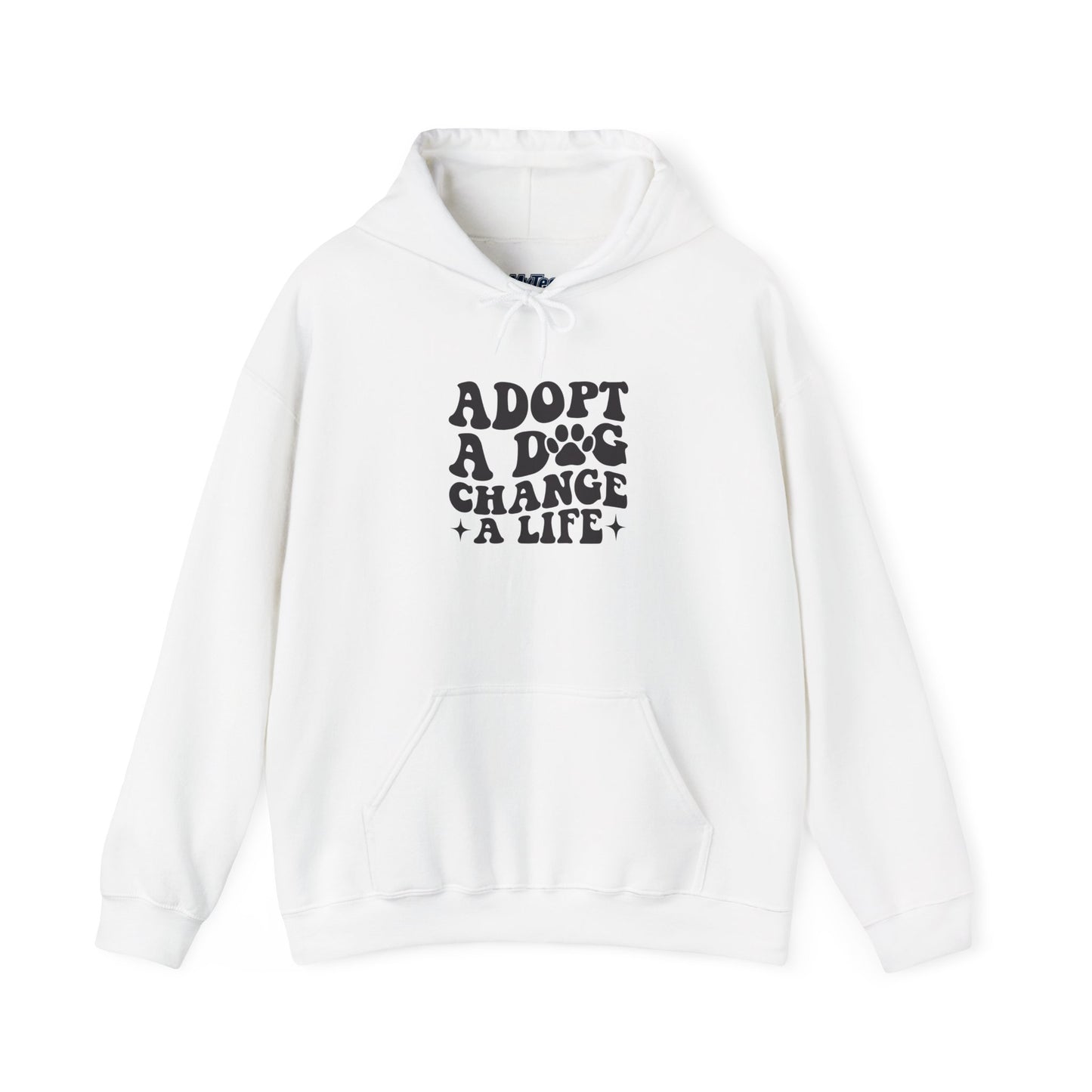 Adopt A Dog Change A Life Unisex Hoodie | Perfect For Animal Lovers