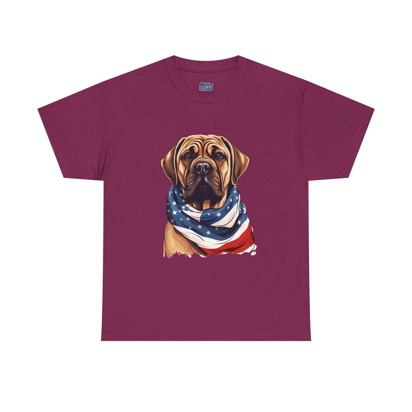 Patriotic Mastiff Unisex T-Shirt