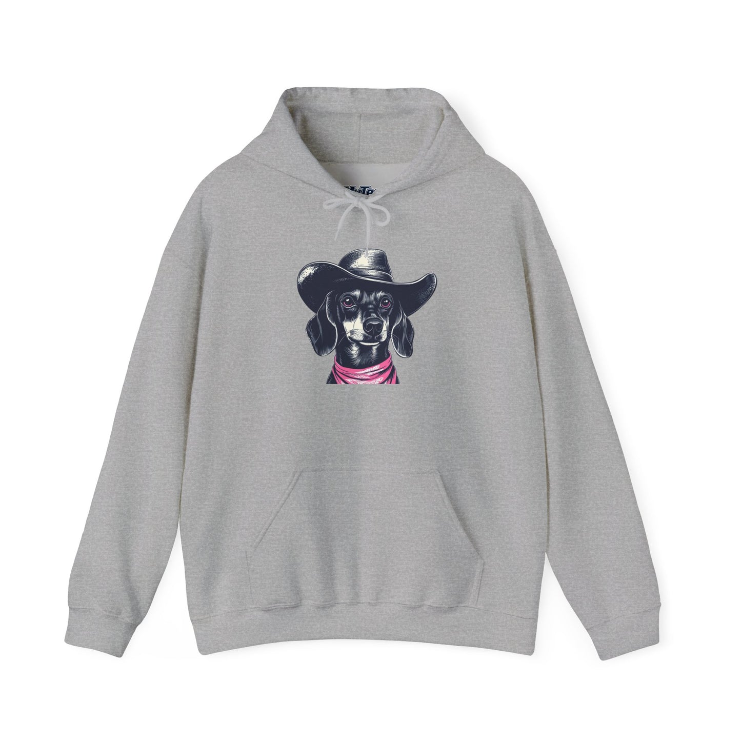 Dachshund Cowpoke Hoodie – Rodeo Pup Unisex Pullover