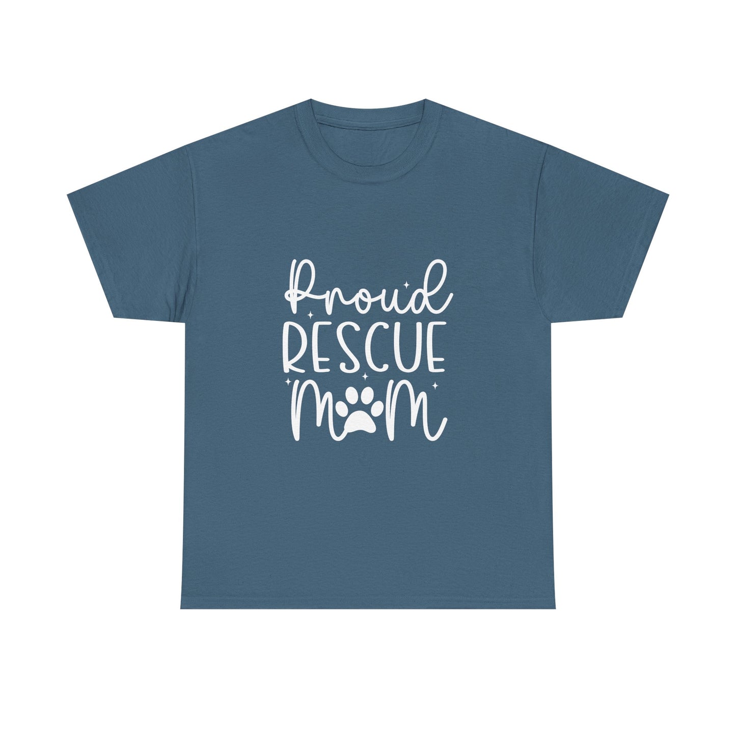 Proud Rescue Mom T-Shirt | Gift For Dog Mom