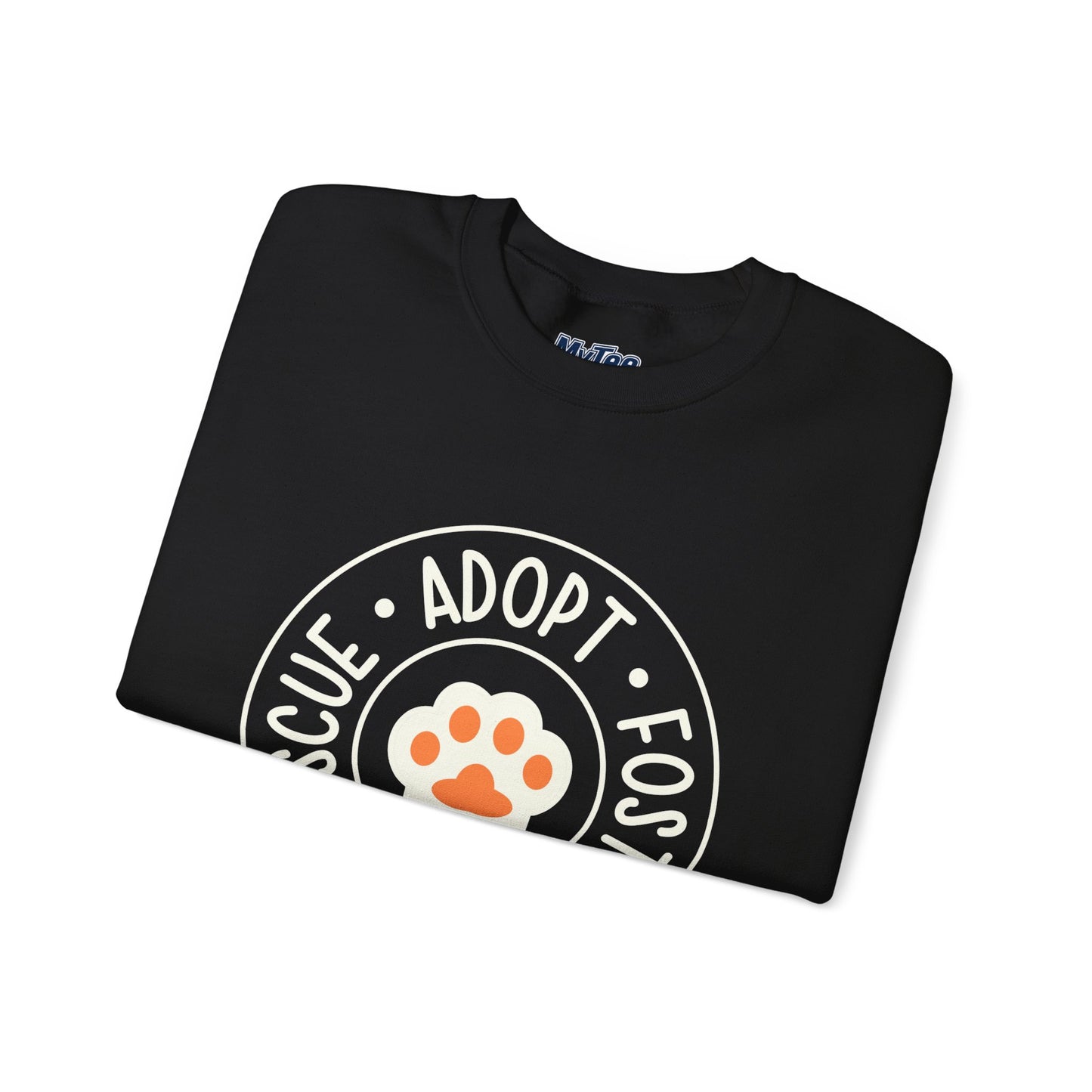 Rescue, Adopt, Foster Unisex Sweatshirt | Animal Lover Gift, Pet Adoption Crewneck