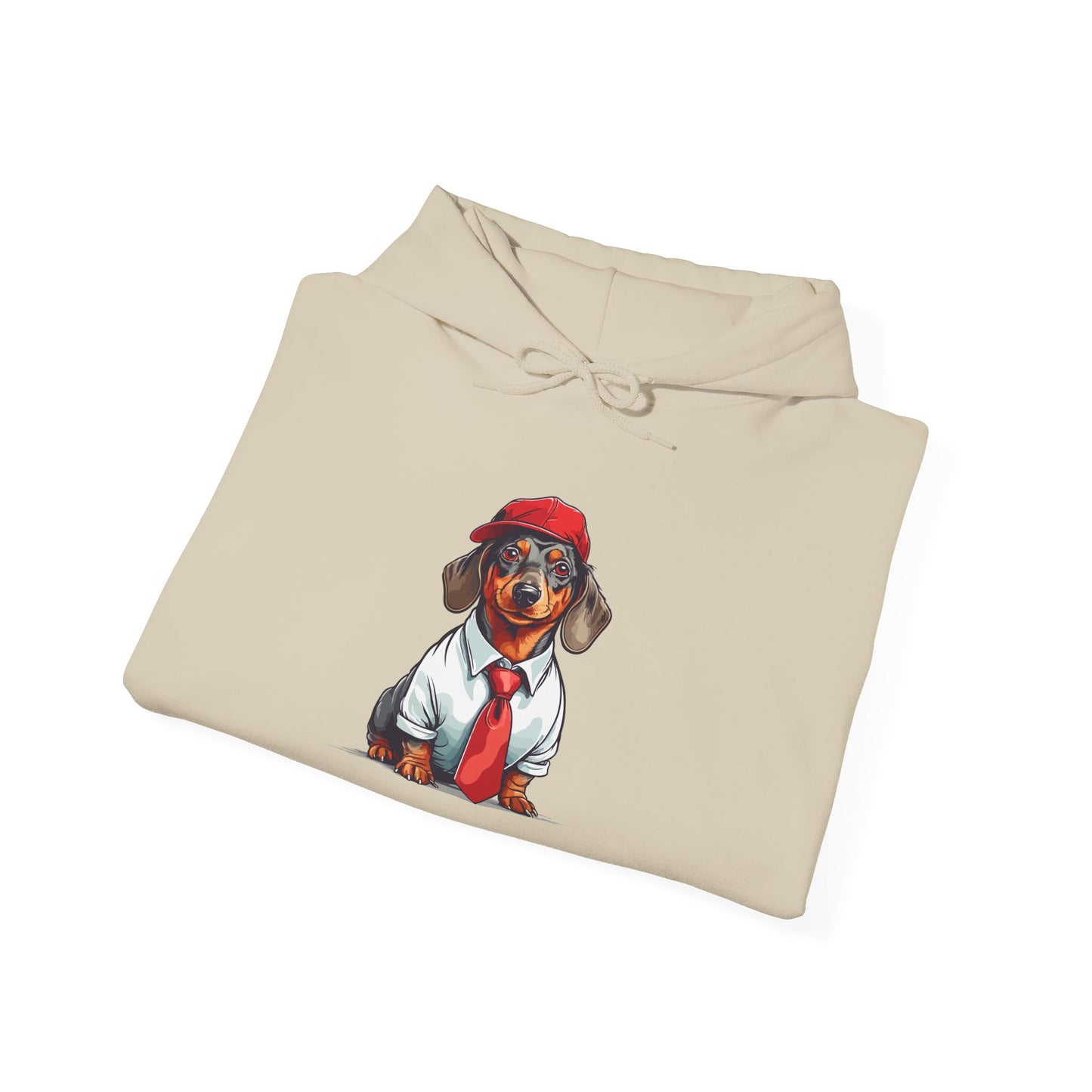 Dachshund Casual Boss Unisex Hoodie