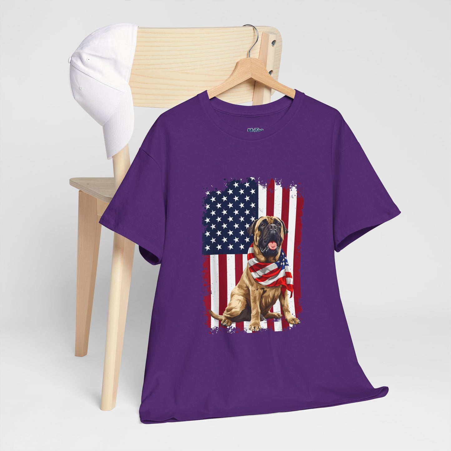 Patriotic English Mastiff Unisex T-Shirt