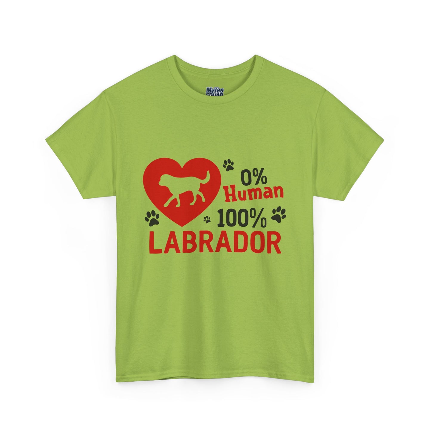 0% Human 100% Labrador Unisex T-Shirt