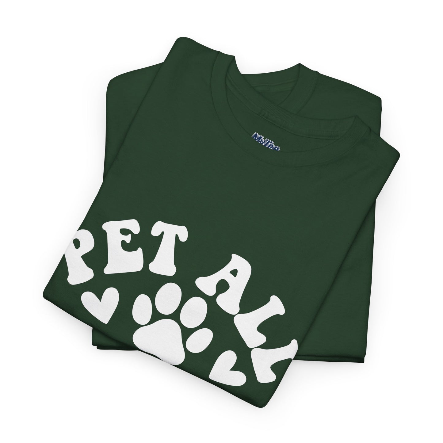 Pet All the Dogs Cotton T-Shirt, Dog Lover Tee