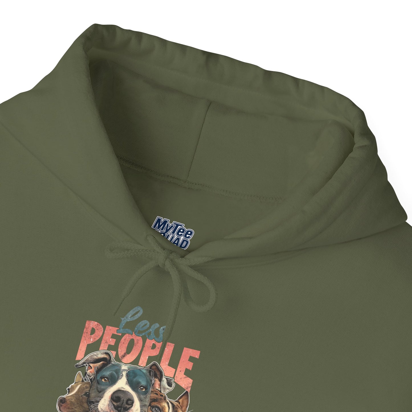 Less People More Dog Unisex Hoodie – Cozy Statement For Dog People