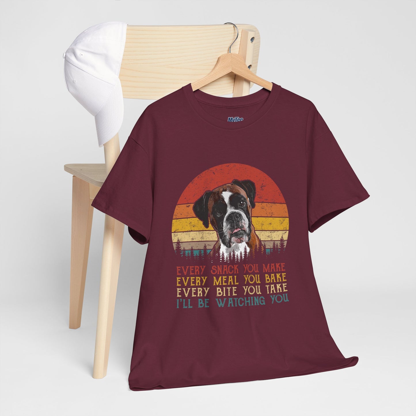 Every Snack You Make Retro Dog Lover - Cotton T-Shirt