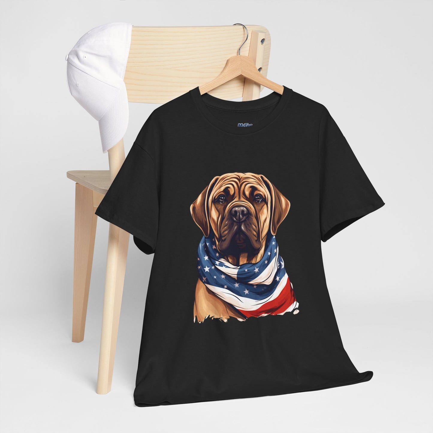 Patriotic Mastiff Unisex T-Shirt