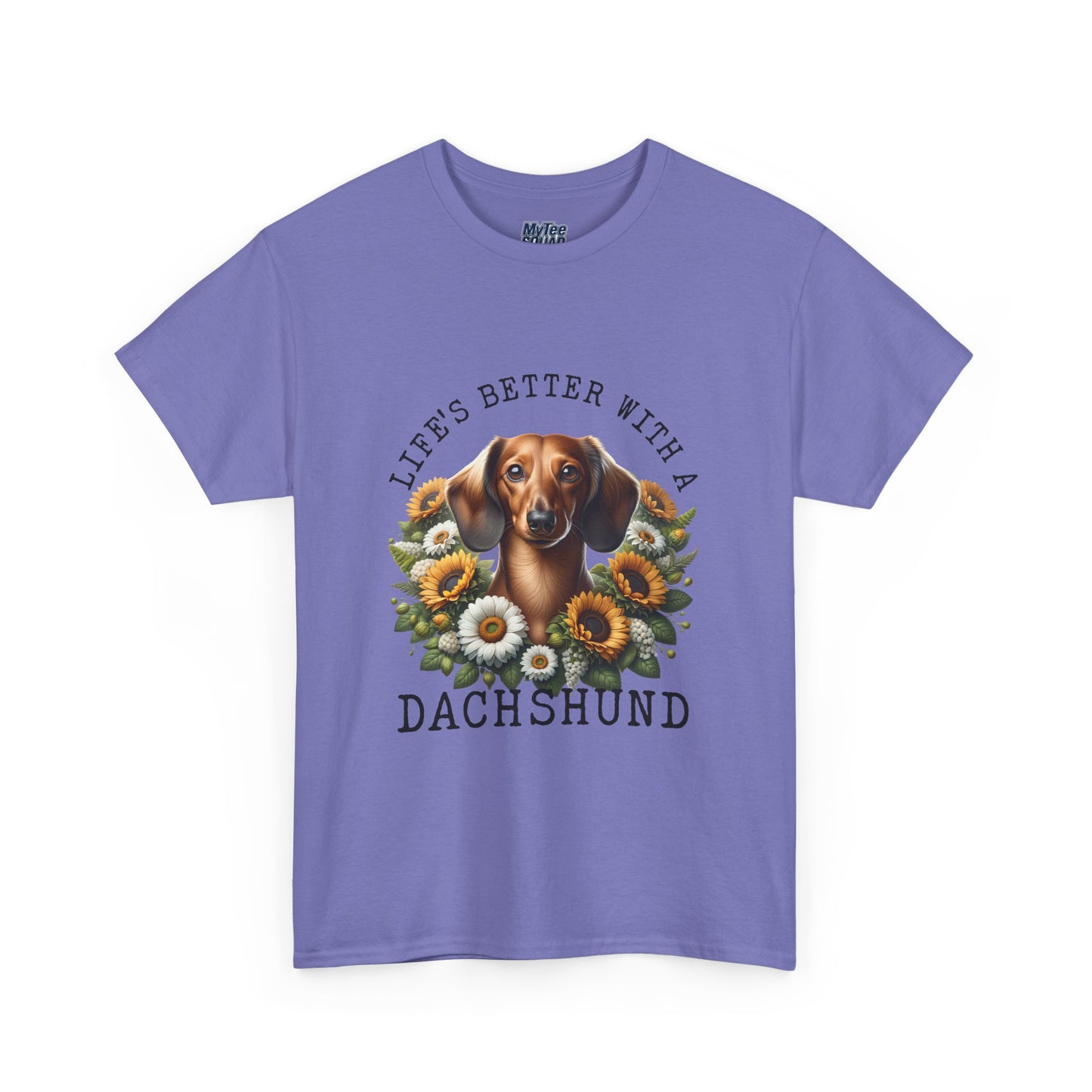 Dachshund Sunflower Unisex T-Shirt