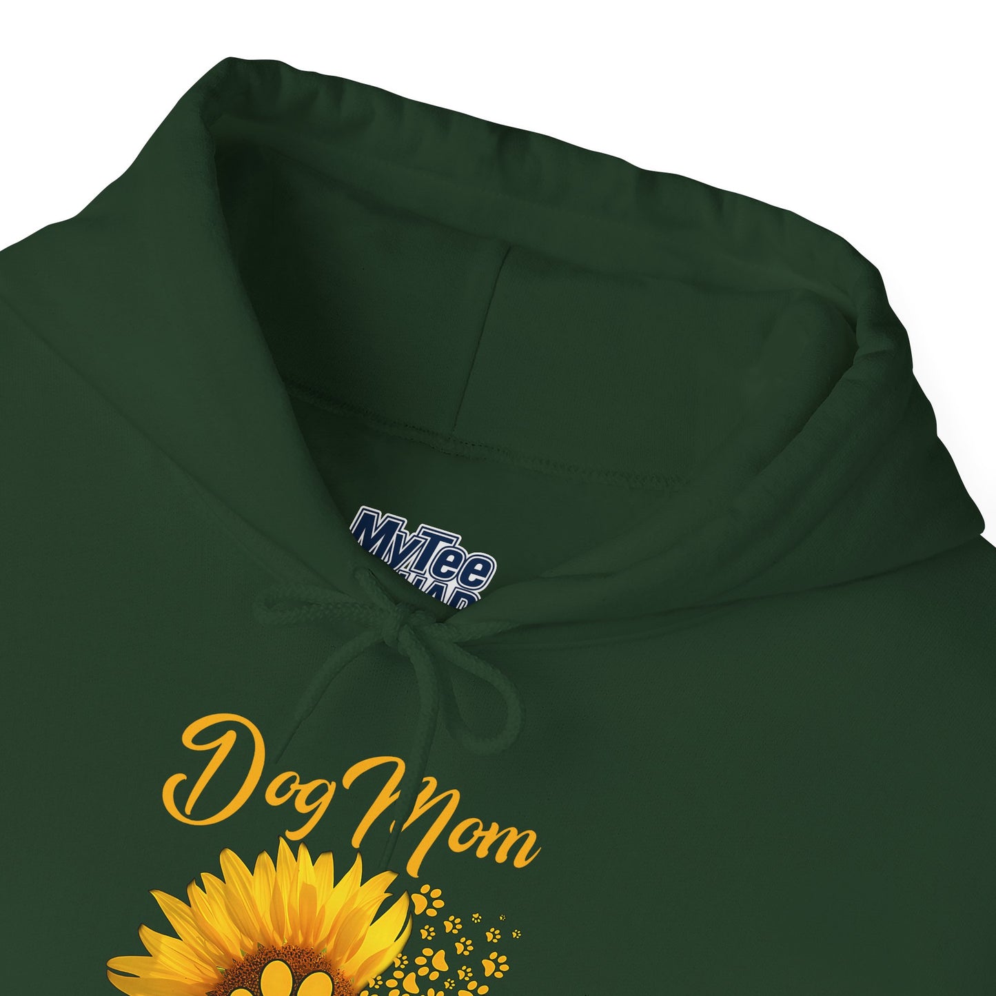 Sunflower Soul, Dog Mom Heart Hoodie