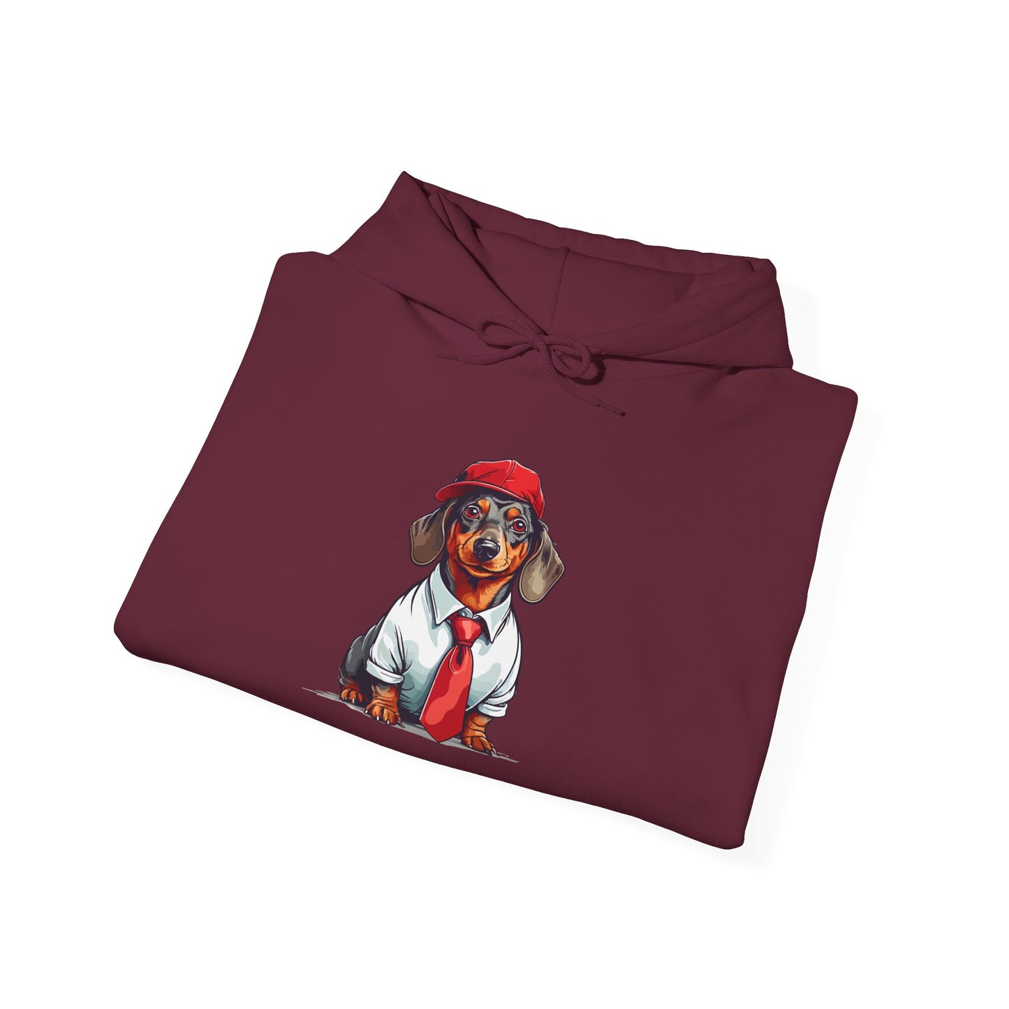 Dachshund Casual Boss Unisex Hoodie