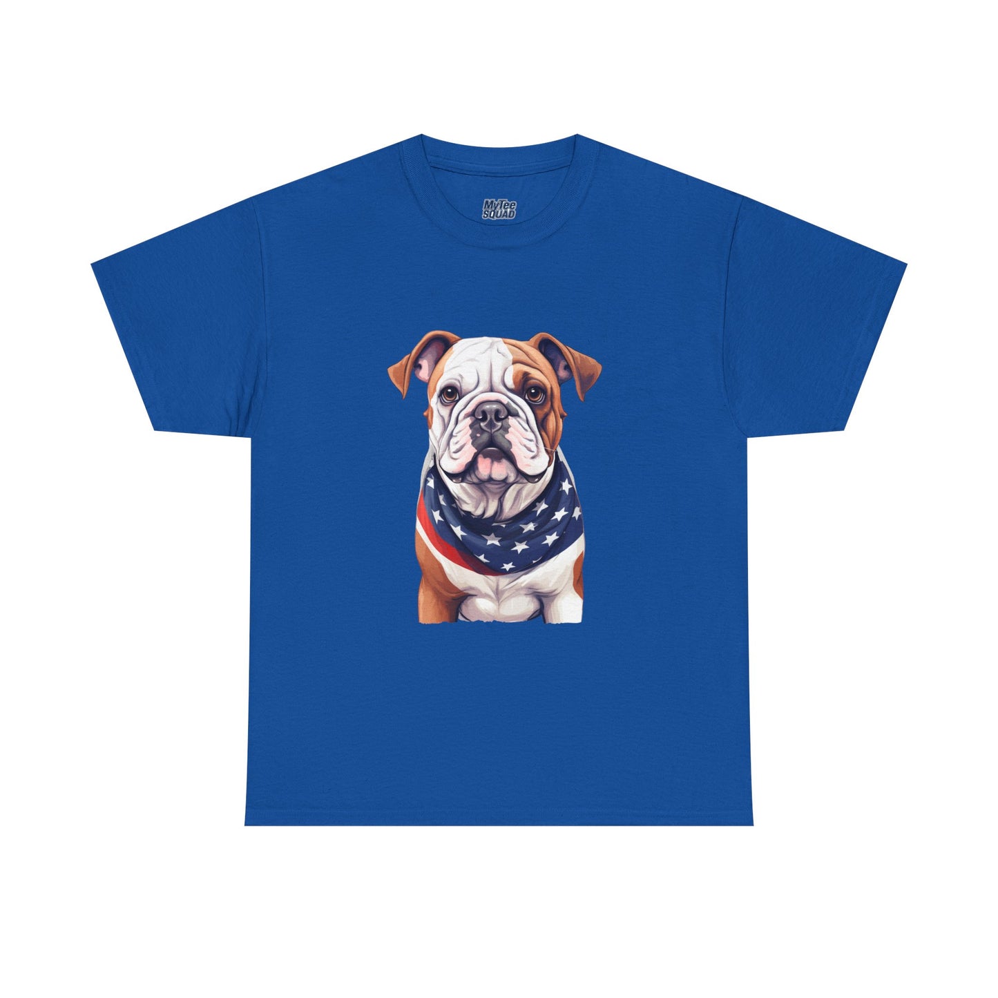 Patriotic Bulldog Unisex T-Shirt