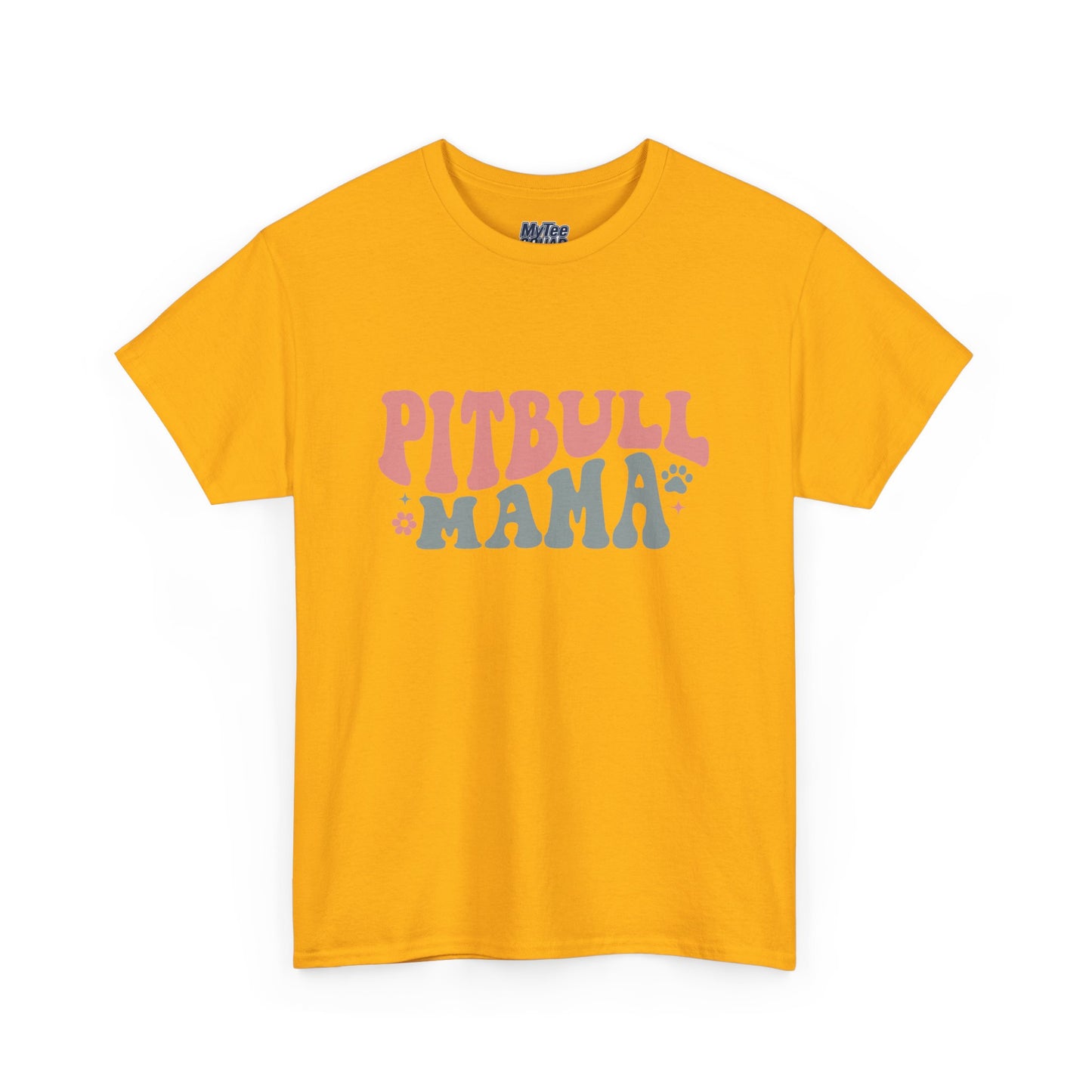 Pitbull Mama Tee – Cute Casual Shirt for Dog Moms & Pet Lovers