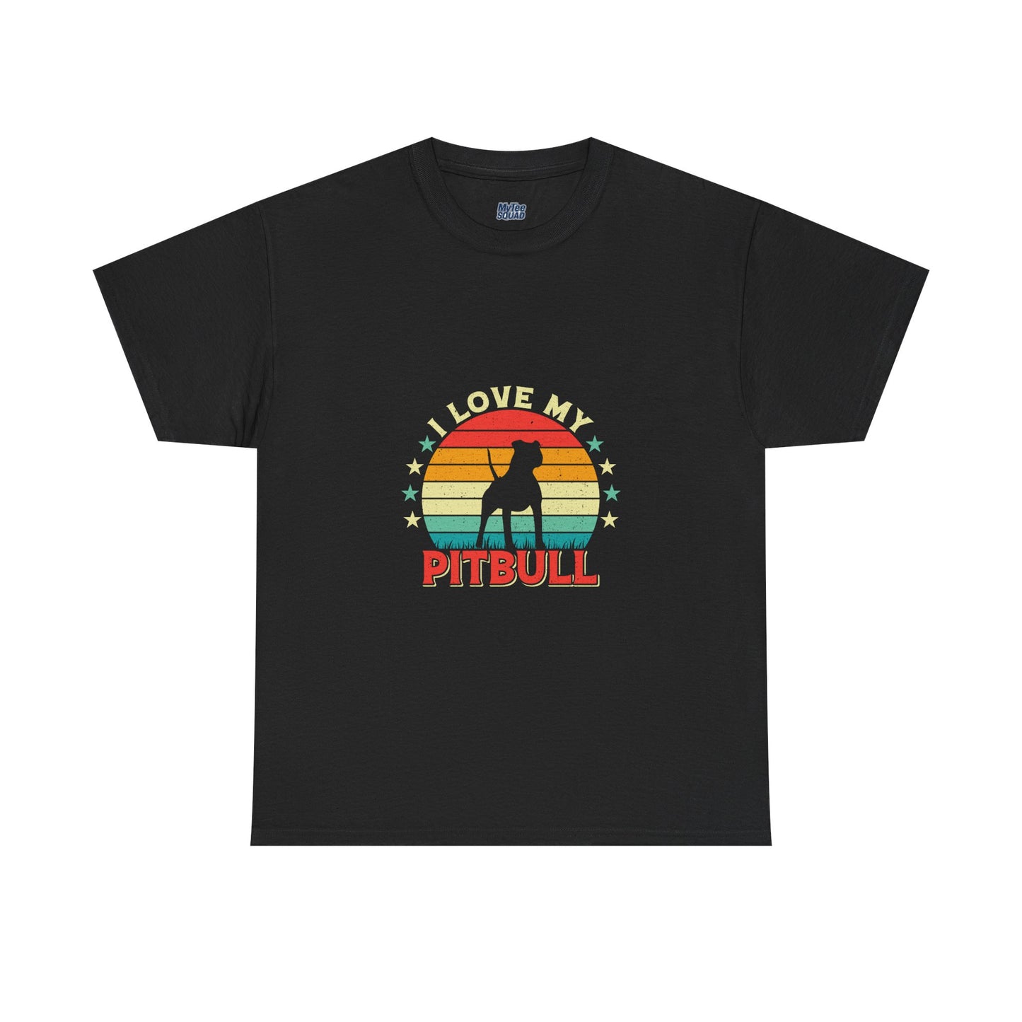 I Love My Pitbull Unisex T-Shirt | Best Gift For Dog Mom & Dad