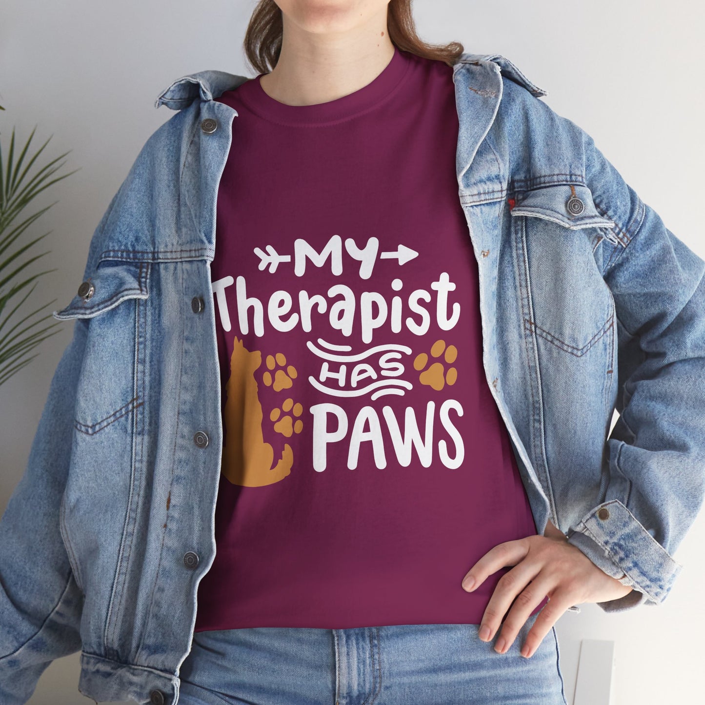 My Therapist Has Paws T-Shirt